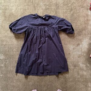 Everlane Women's Mini Dress - Dark Purple